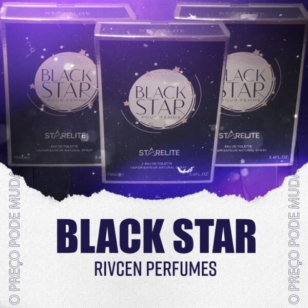 Black star starelite - Perfume Feminino - Eau de Toilette 100ml