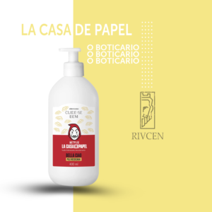 Loção Hidratante Desodorante Cuide-se Bem La Casa de Papel Bella Ciao Pele Ressecada 400ml